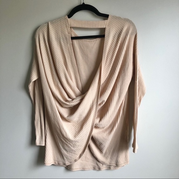 Cherish Tops - Hope’s Open Back Tan Top